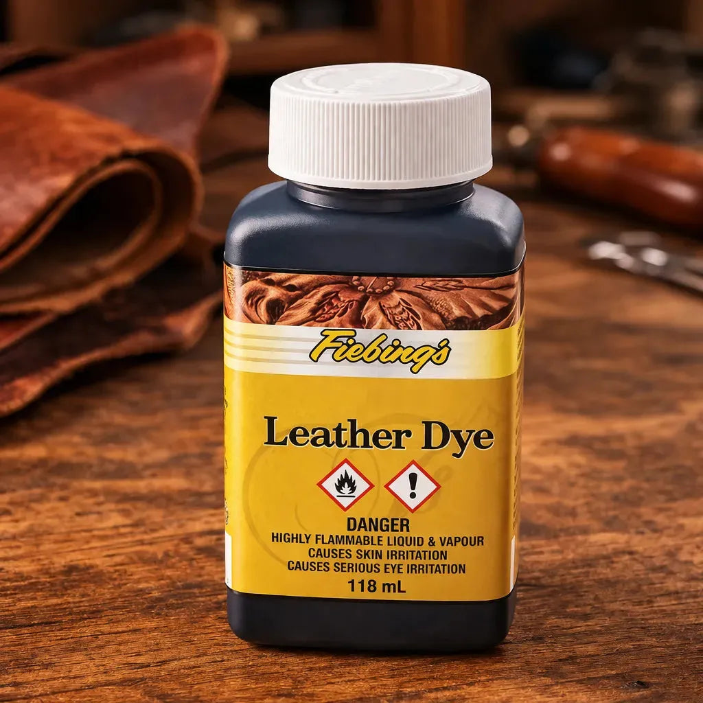 Fiebing's Leather Dye - Pomarańczowa farba do skóry - 118 ml – CraftPoint