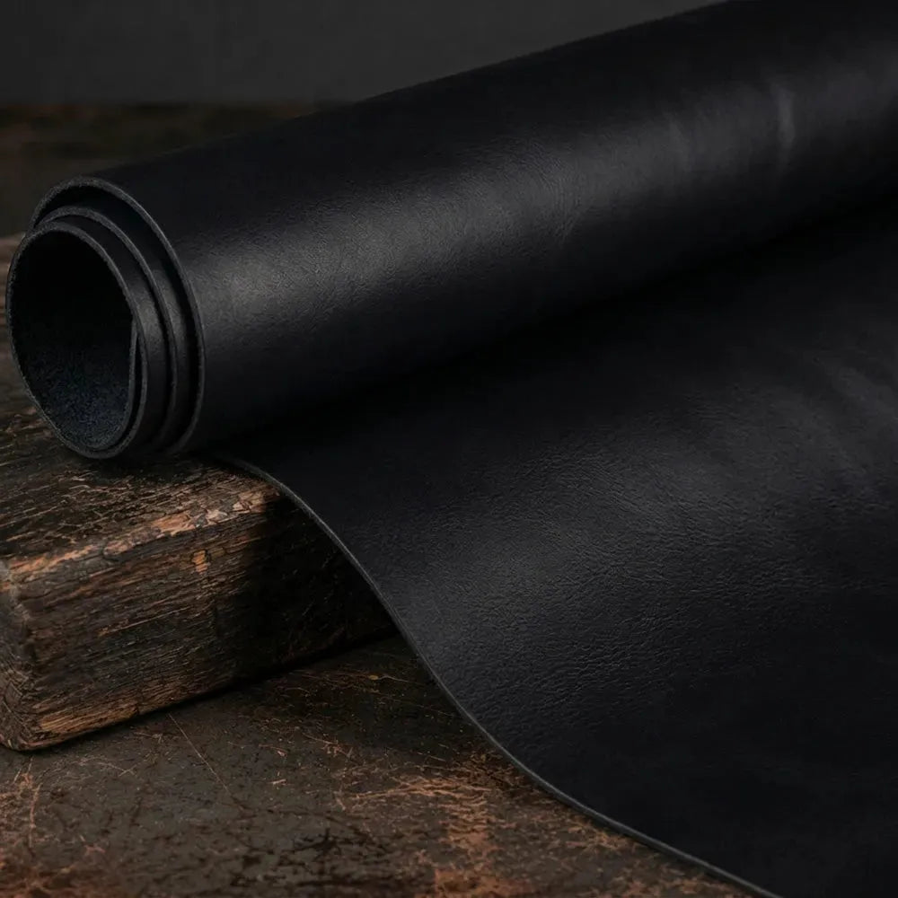 Pas ze skóry naturalnej - czarny - 4-4.5mm, 120-130cm, 15-80mm – CraftPoint
